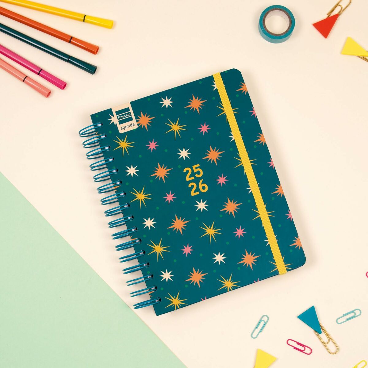 Dagbok Finocam-Kontor och Kontorsmaterial, Kalendrar, dagböcker och personliga arrangörer-Finocam-peaceofhome.se