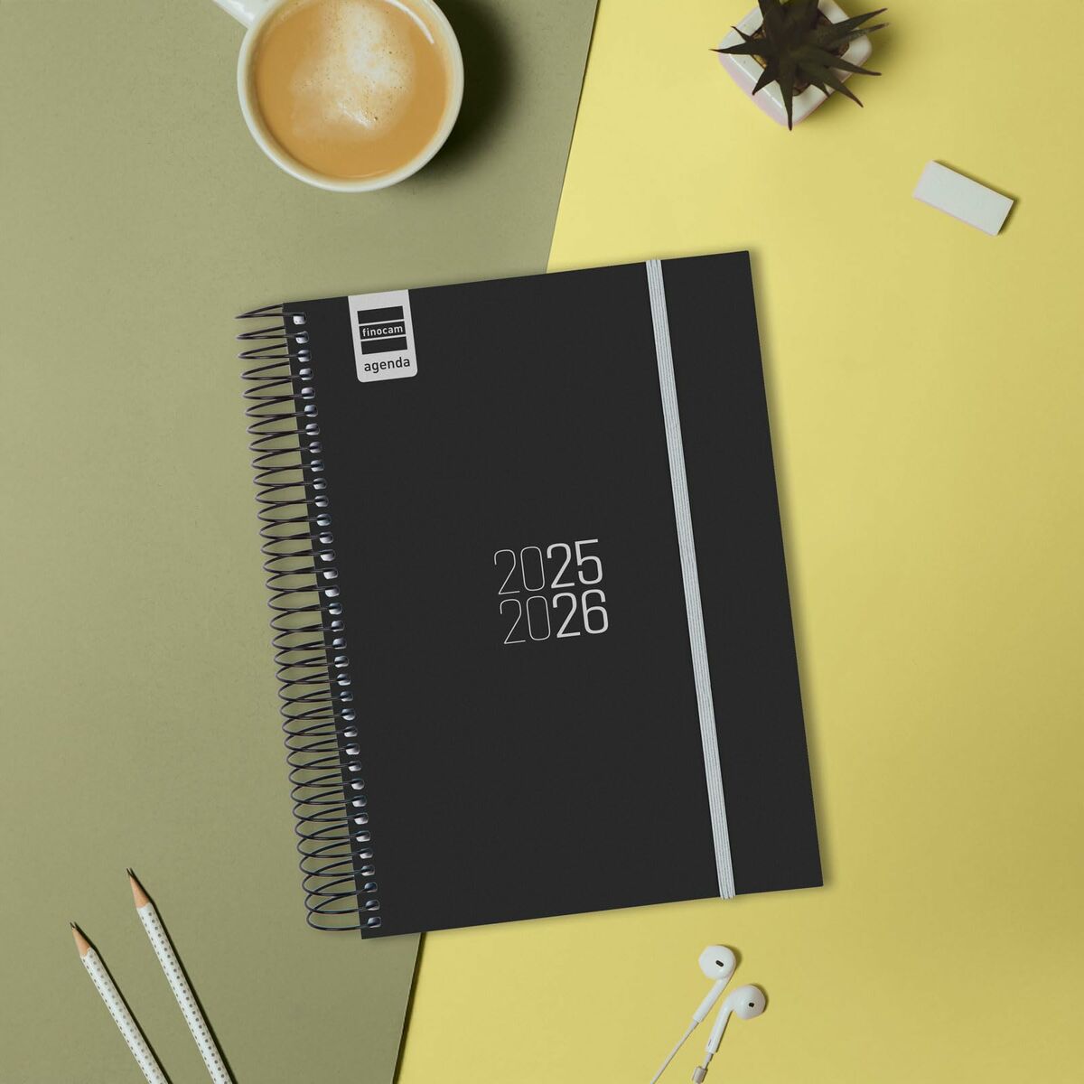 Dagbok Finocam-Kontor och Kontorsmaterial, Kalendrar, dagböcker och personliga arrangörer-Finocam-peaceofhome.se