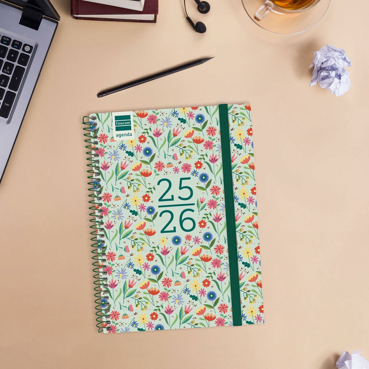 Dagbok Finocam-Kontor och Kontorsmaterial, Kalendrar, dagböcker och personliga arrangörer-Finocam-peaceofhome.se