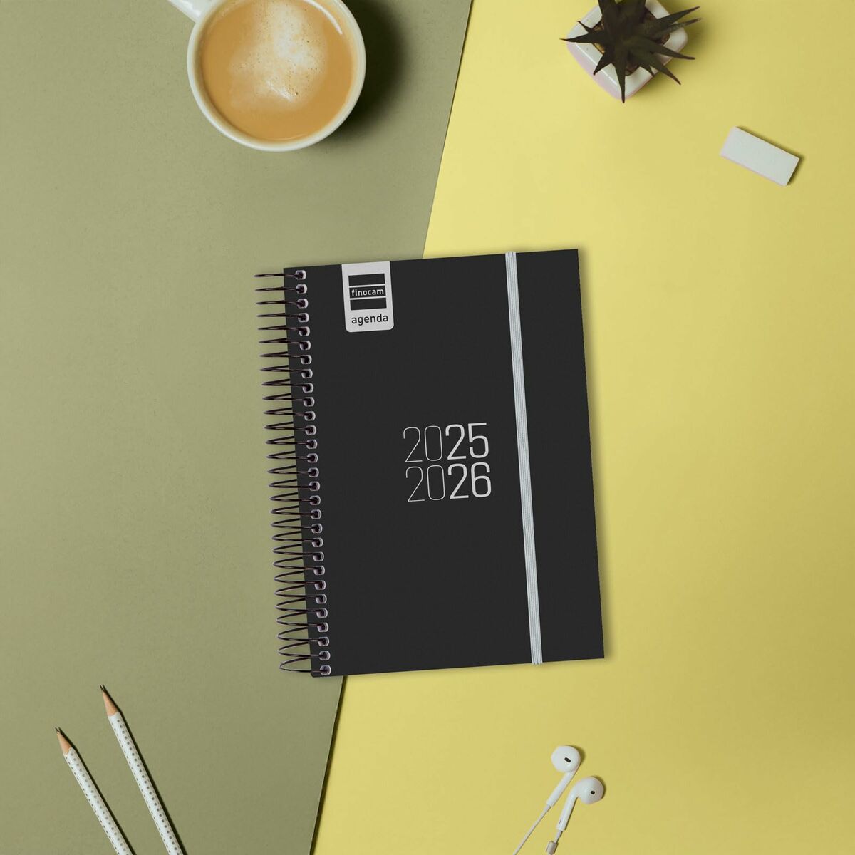 Dagbok Finocam-Kontor och Kontorsmaterial, Kalendrar, dagböcker och personliga arrangörer-Finocam-peaceofhome.se