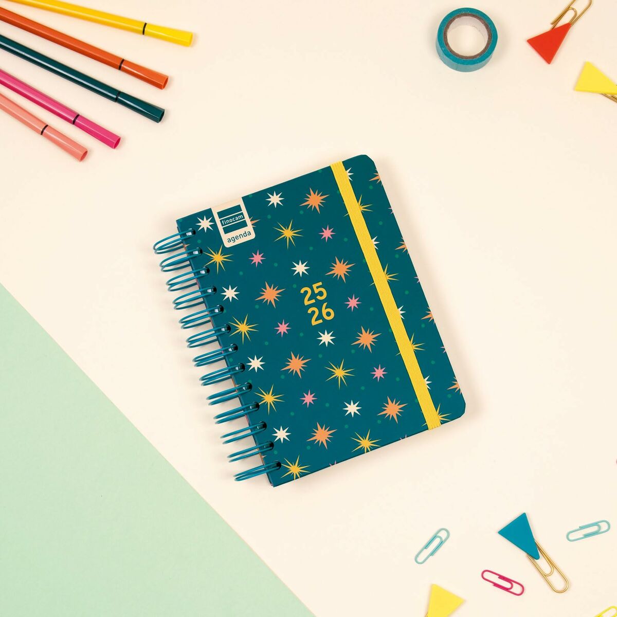 Dagbok Finocam-Kontor och Kontorsmaterial, Kalendrar, dagböcker och personliga arrangörer-Finocam-peaceofhome.se