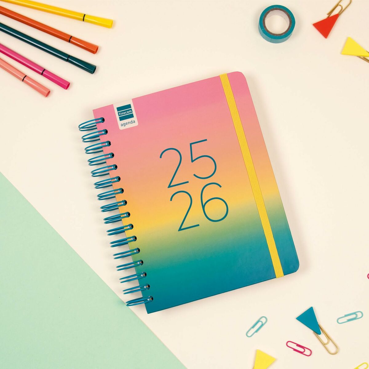 Dagbok Finocam-Kontor och Kontorsmaterial, Kalendrar, dagböcker och personliga arrangörer-Finocam-peaceofhome.se