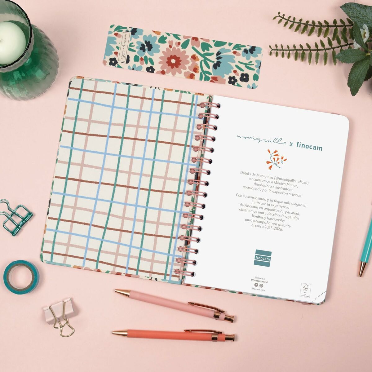 Dagbok Finocam-Kontor och Kontorsmaterial, Kalendrar, dagböcker och personliga arrangörer-Finocam-peaceofhome.se