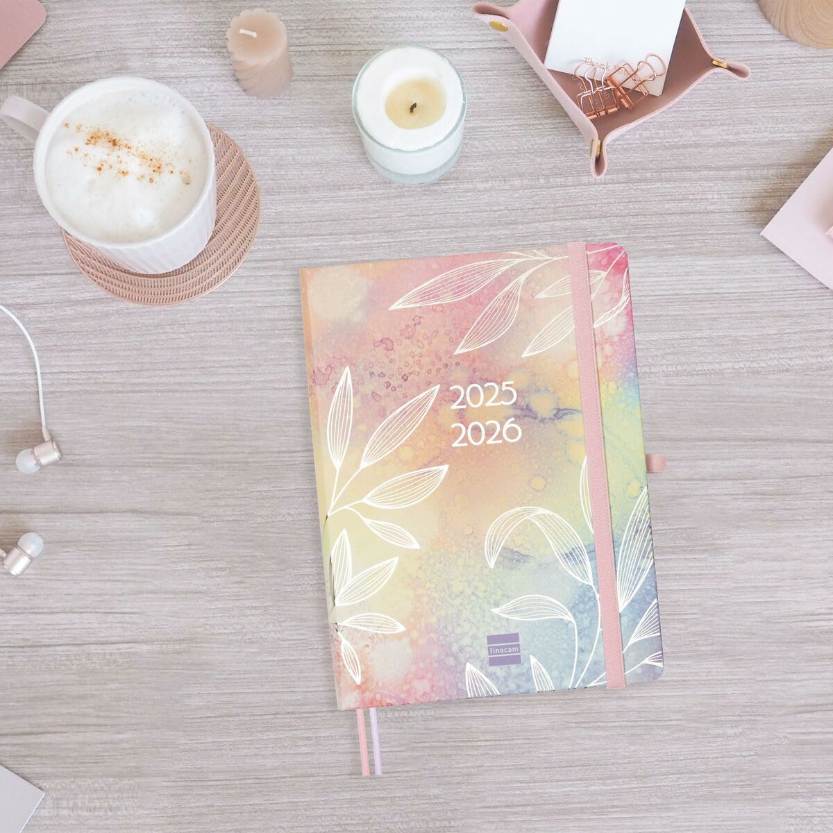 Dagbok Finocam-Kontor och Kontorsmaterial, Kalendrar, dagböcker och personliga arrangörer-Finocam-peaceofhome.se