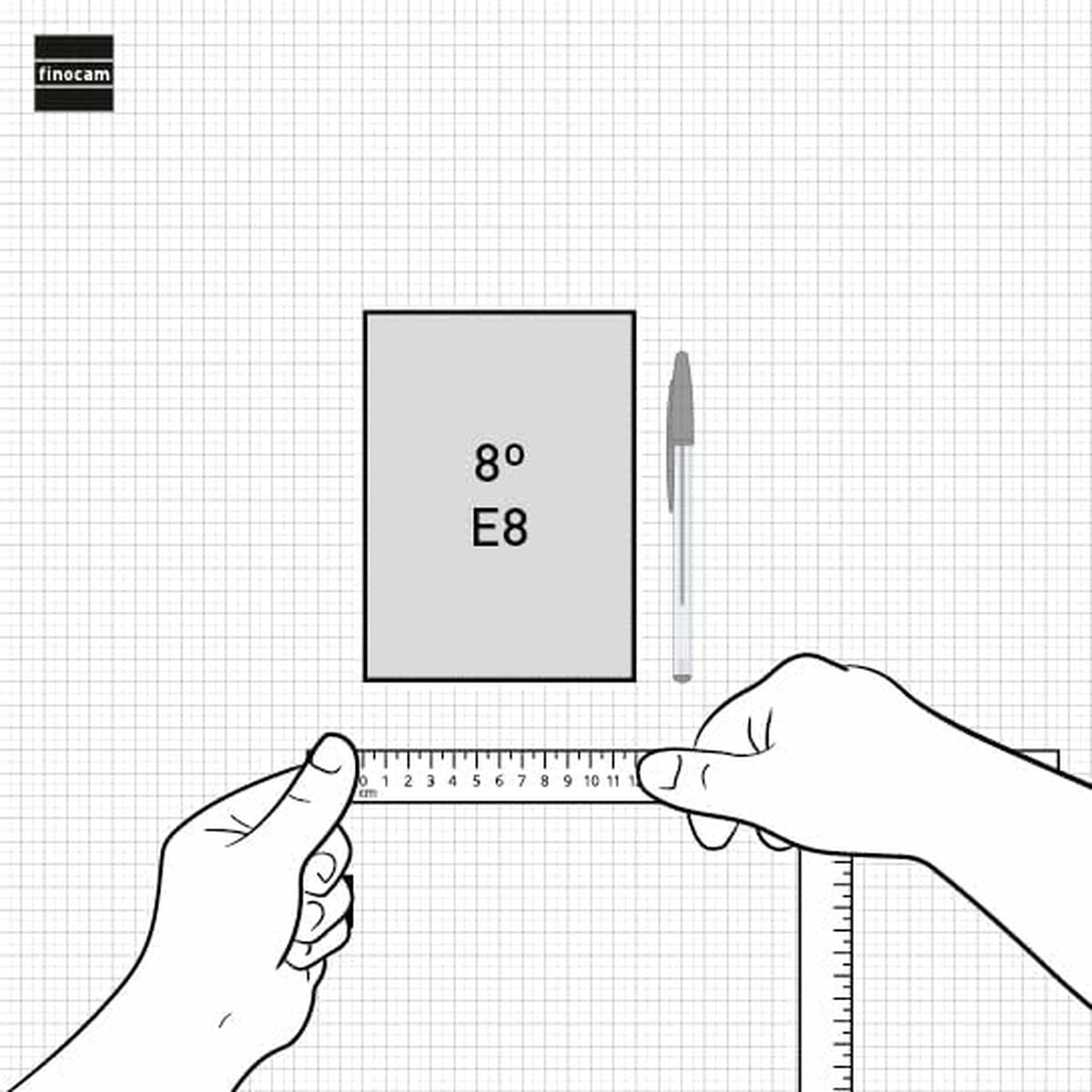 Dagbok Finocam-Kontor och Kontorsmaterial, Kalendrar, dagböcker och personliga arrangörer-Finocam-peaceofhome.se