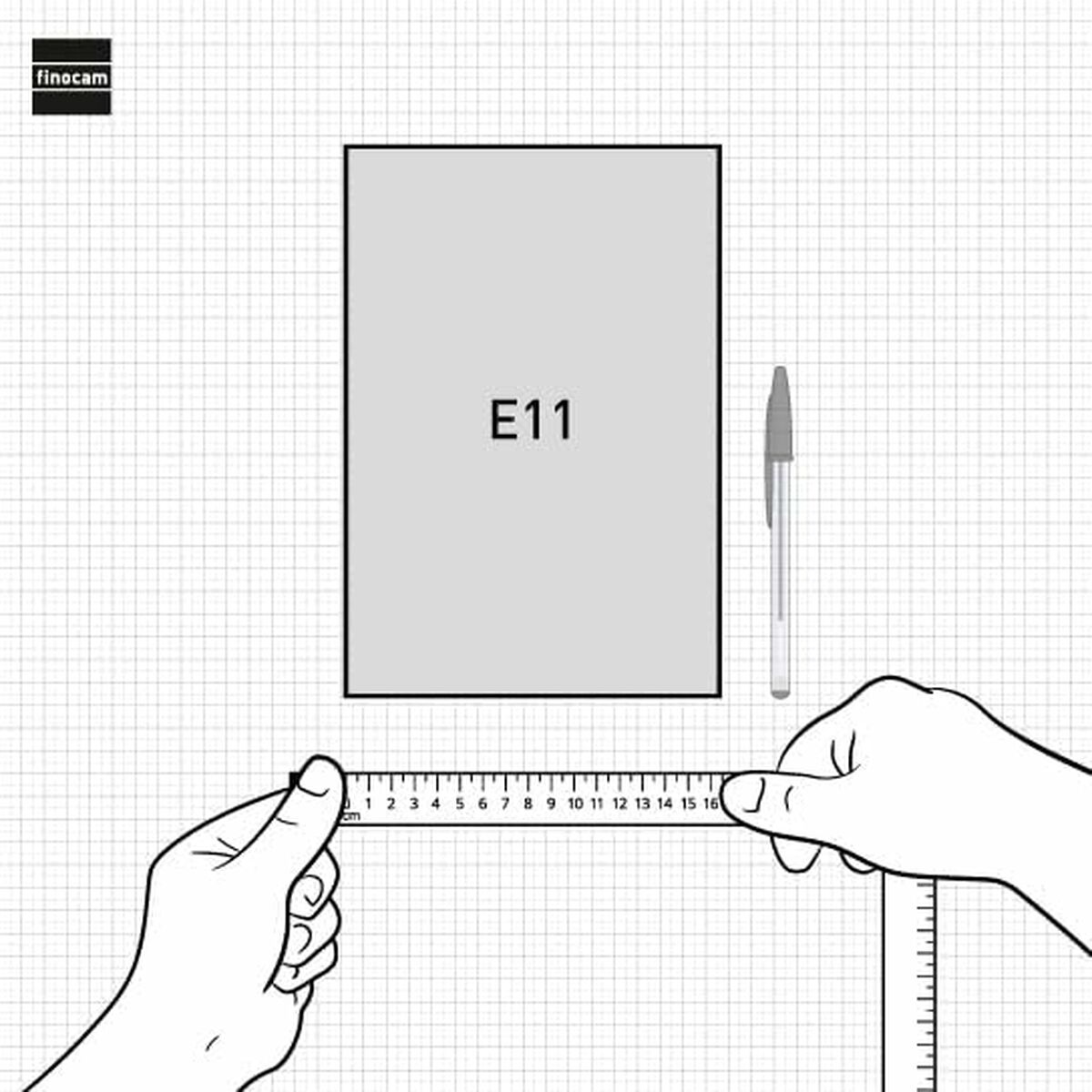 Dagbok Finocam YEAR Blå 16,5 x 24,2 cm 2026-Kontor och Kontorsmaterial, Kalendrar, dagböcker och personliga arrangörer-Finocam-peaceofhome.se