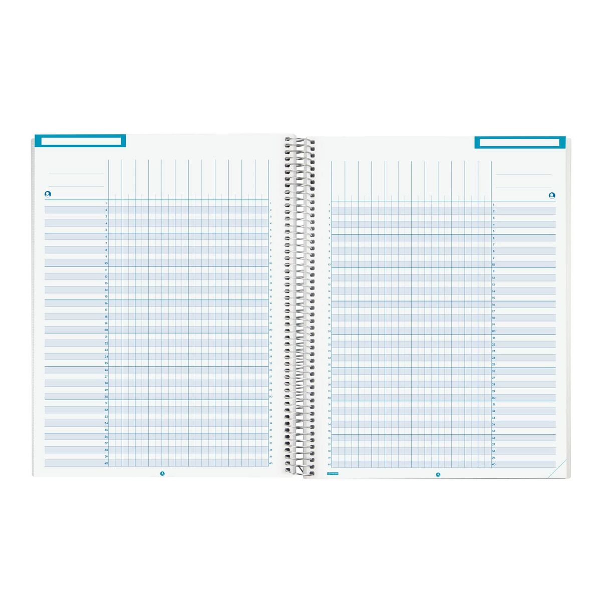 Daily planner Finocam Blå (23 x 31 cm)-Kontor och Kontorsmaterial, Kalendrar, dagböcker och personliga arrangörer-Finocam-peaceofhome.se