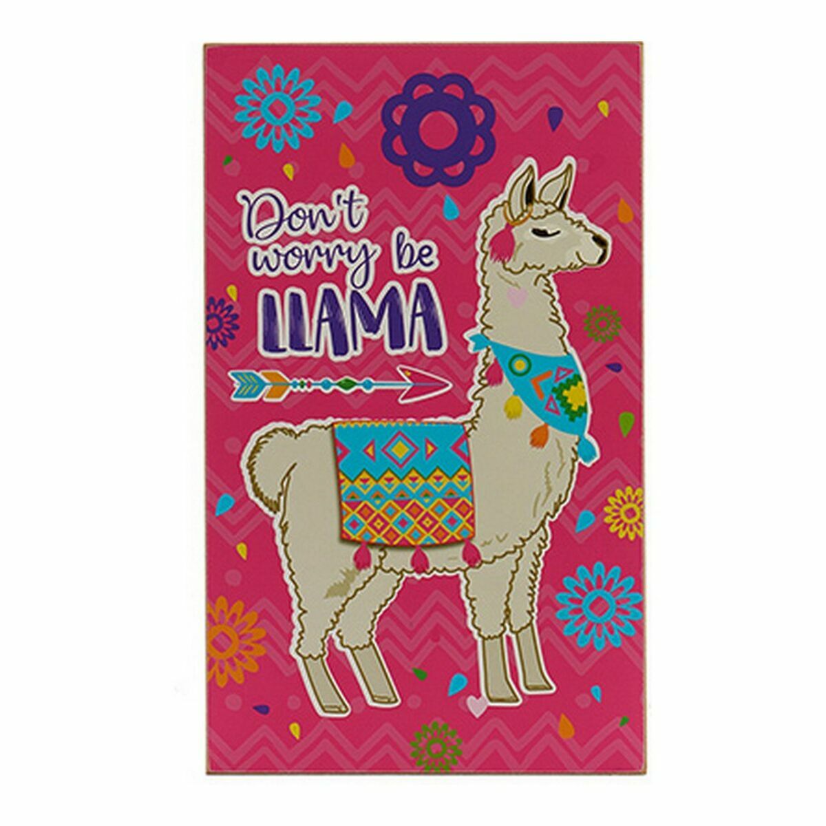 Dekorativ altartavla Gift Decor 18HLS045 1 x 40 x 24 cm Lama (24 antal)-Hem och matlagning, Heminredning-Gift Decor-peaceofhome.se
