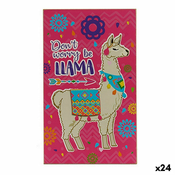 Dekorativ altartavla Gift Decor 18HLS045 1 x 40 x 24 cm Lama (24 antal)-Hem och matlagning, Heminredning-Gift Decor-peaceofhome.se