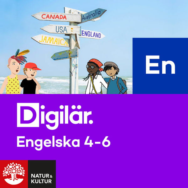 Digilär Engelska 4-6-Digitala böcker-Natur & Kultur Digital-peaceofhome.se