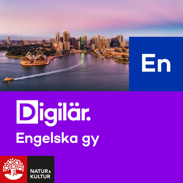 Digilär Engelska gy-Digitala böcker-Digilär AB-peaceofhome.se