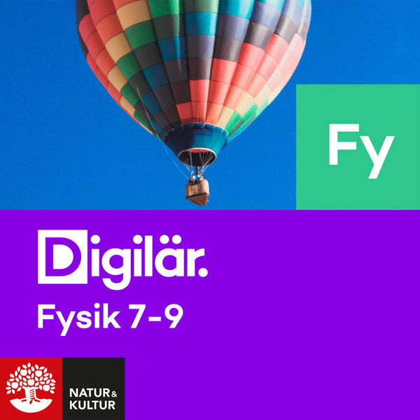 Digilär Fysik 7-9-Digitala böcker-Natur & Kultur Digital-peaceofhome.se