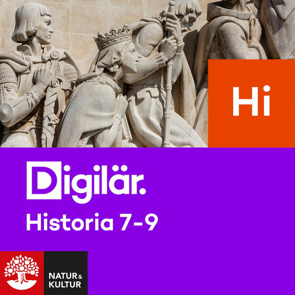 Digilär Historia 7-9-Digitala böcker-Digilär AB-peaceofhome.se