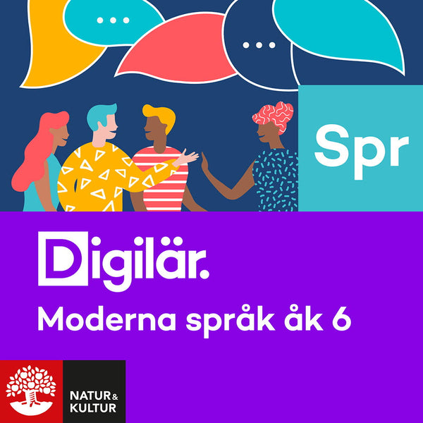 Digilär Moderna språk åk 6-Digitala böcker-Natur & Kultur Digital-peaceofhome.se