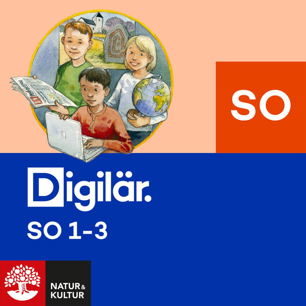Digilär SO 1-3-Digitala böcker-Natur & Kultur Digital-peaceofhome.se