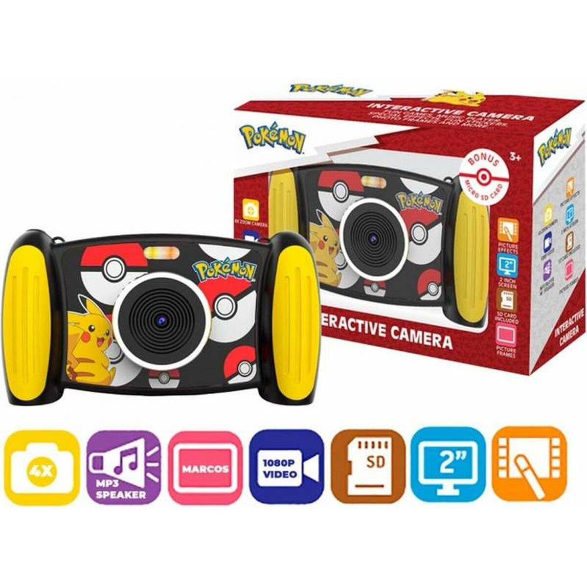 Digitalkamera för barn Pokémon-Leksaker och spel, Elektroniska leksaker-Pokémon-peaceofhome.se