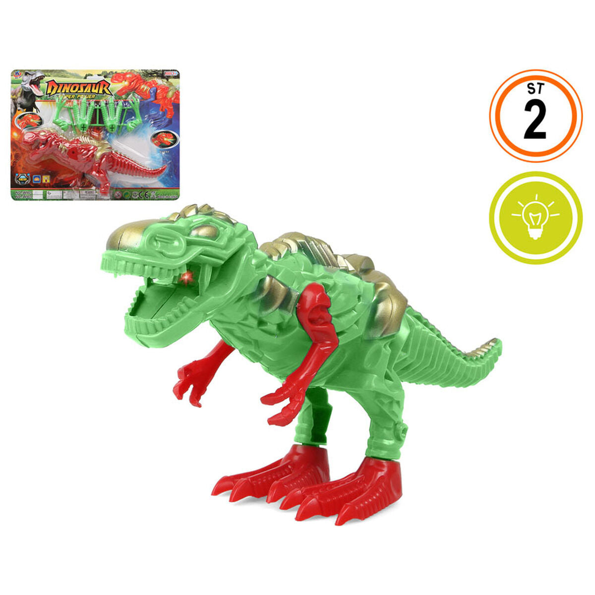 Dinosaurie 27 x 21 cm-Leksaker och spel, Dockor och actionfigurer-BigBuy Kids-peaceofhome.se