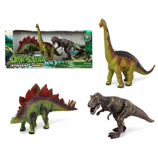 Dinosaurie 3 antal 28 x 12 cm-Leksaker och spel, Dockor och actionfigurer-BigBuy Fun-peaceofhome.se