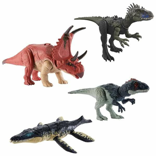 Dinosaurie Jurassic World Wild 3 antal-Leksaker och spel, Dockor och actionfigurer-Jurassic World-peaceofhome.se