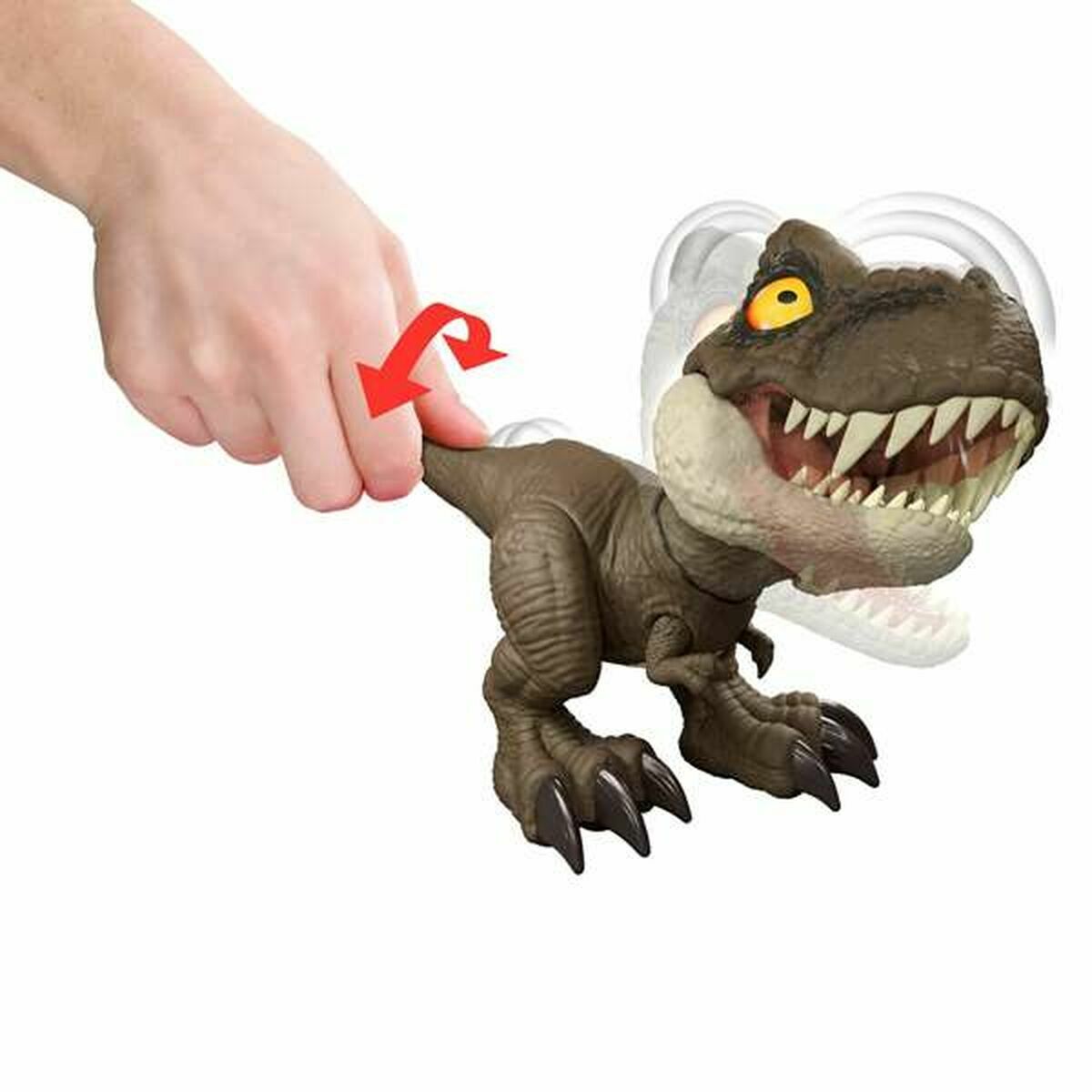 Dinosaurie Mattel Jurassic World Roar Command T-Rex 21,59 x 22,23 x 10,16 cm-Leksaker och spel, Dockor och actionfigurer-Mattel-peaceofhome.se