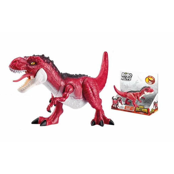 Dinosaurie Zuru Robo Alive: Dino Action T- Rex Röd Ledad figur-Leksaker och spel, Dockor och actionfigurer-Zuru-peaceofhome.se