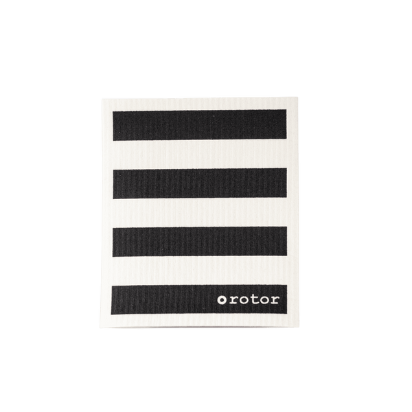 Disktrasa Stripes-svartvit-Disktrasor-Rotor Design-peaceofhome.se