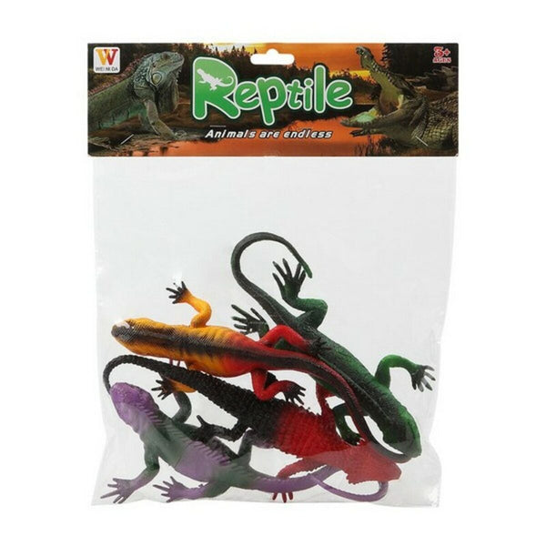 Djurfigurer Reptile (4 uds)-Leksaker och spel, Dockor och actionfigurer-BigBuy Fun-peaceofhome.se