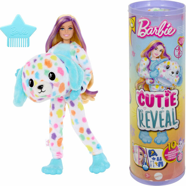 Docka Barbie Cutie Reveal Dalmatiner-Leksaker och spel, Dockor och actionfigurer-Barbie-peaceofhome.se