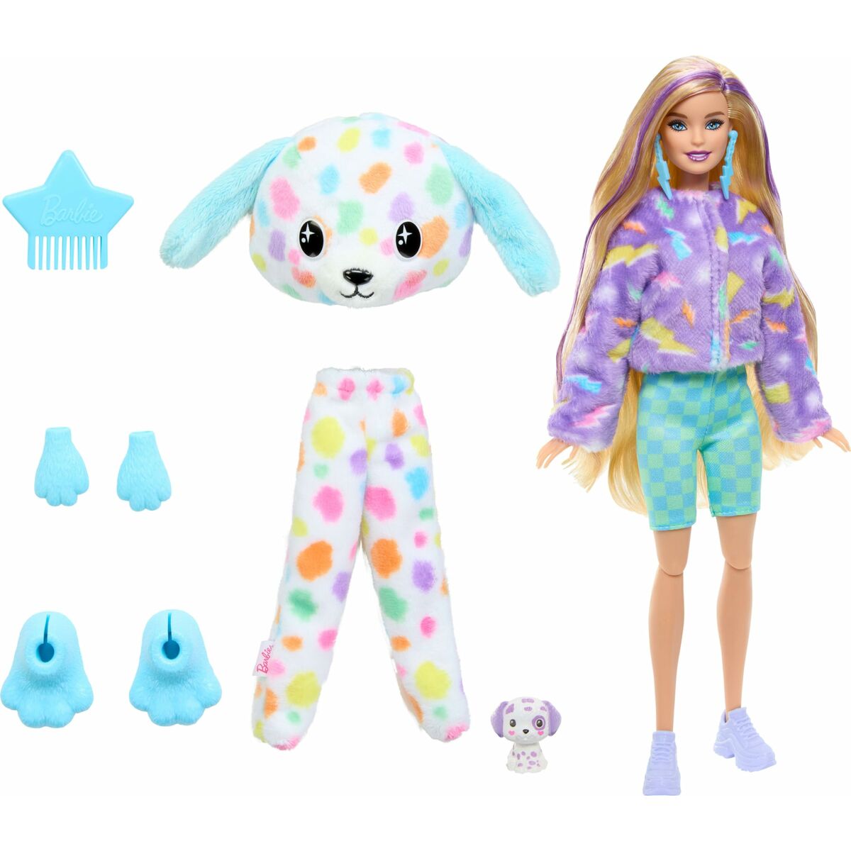 Docka Barbie Cutie Reveal Dalmatiner-Leksaker och spel, Dockor och tillbehör-Barbie-peaceofhome.se