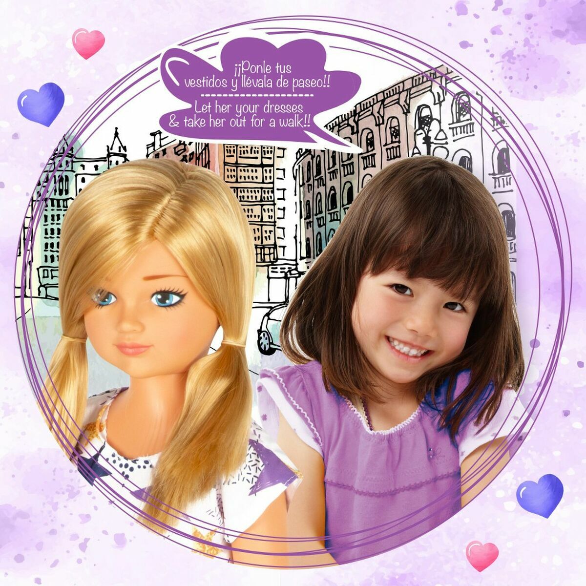 Docka Colorbaby 85 cm-Leksaker och spel, Dockor och tillbehör-Colorbaby-peaceofhome.se
