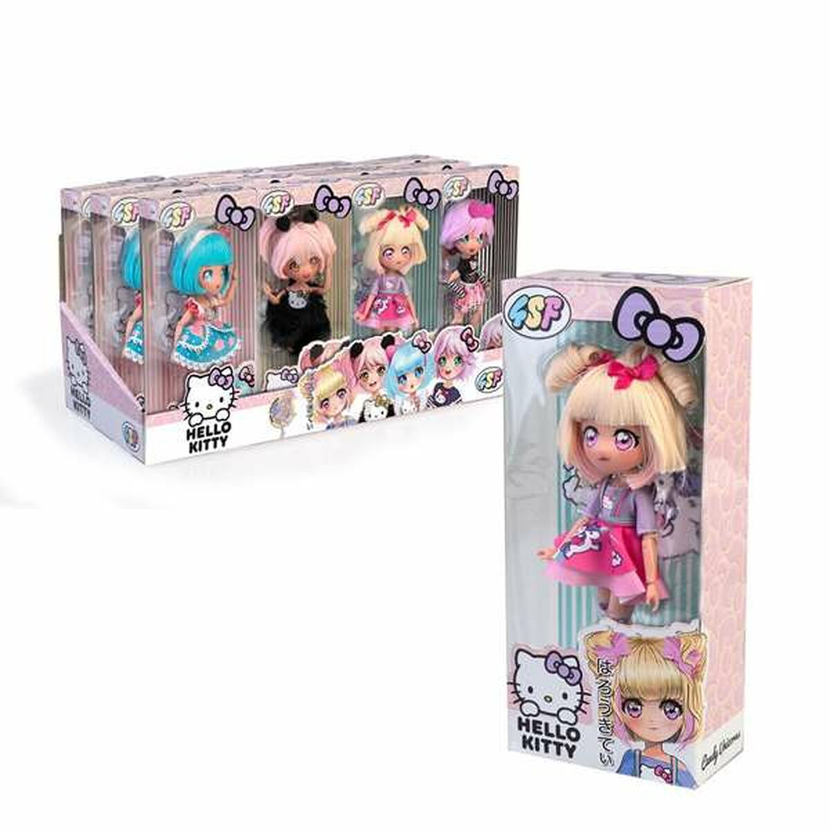Docka Hello Kitty 19,5 cm-Leksaker och spel, Dockor och tillbehör-Hello Kitty-peaceofhome.se