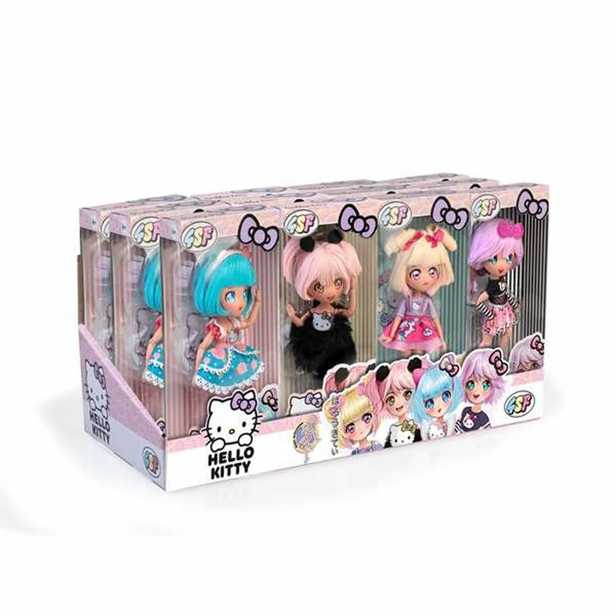 Docka Hello Kitty 19,5 cm-Leksaker och spel, Dockor och tillbehör-Hello Kitty-peaceofhome.se