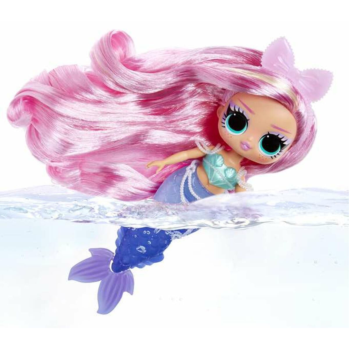 Docka LOL Surprise! Lola Waves 25,4 x 12,7 x 6,35 cm Sjöjungfru-Leksaker och spel, Dockor och tillbehör-LOL Surprise!-peaceofhome.se