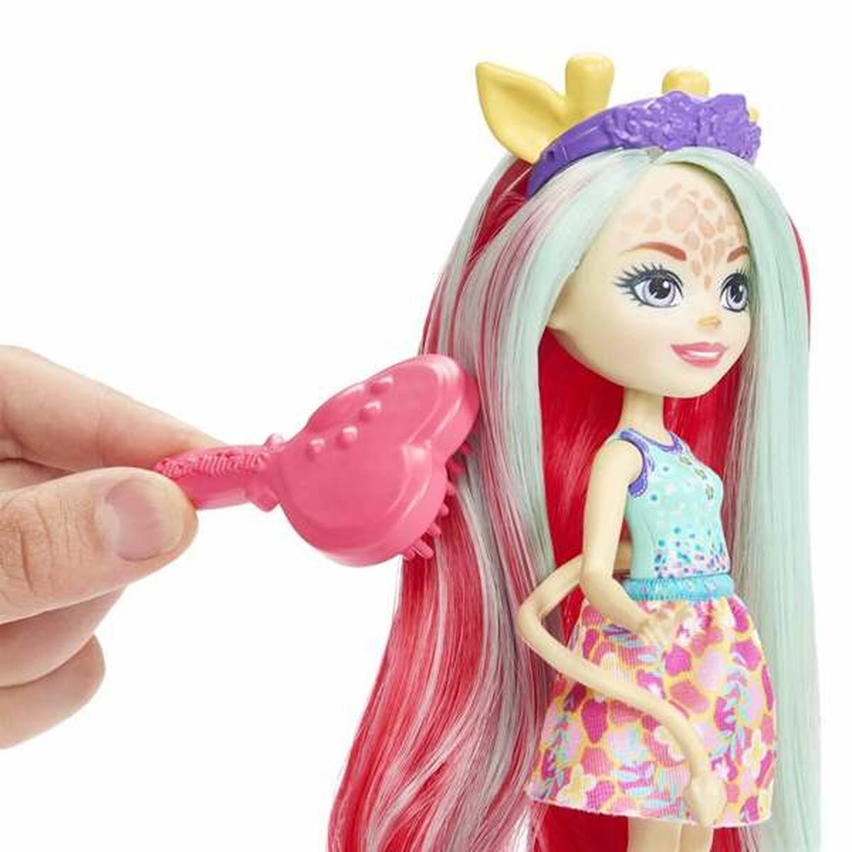 Docka Mattel Enchantimals Glam Party Giraff 15 cm-Leksaker och spel, Dockor och tillbehör-Mattel-peaceofhome.se