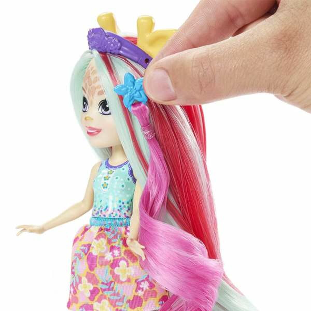 Docka Mattel Enchantimals Glam Party Giraff 15 cm-Leksaker och spel, Dockor och tillbehör-Mattel-peaceofhome.se