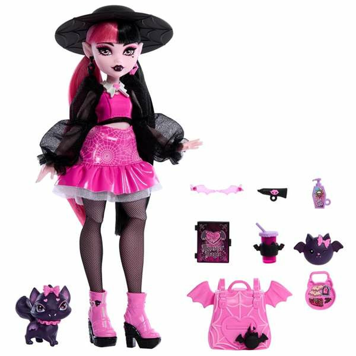 Docka Zombie Monster High Draculaura-Leksaker och spel, Dockor och tillbehör-Monster High-peaceofhome.se