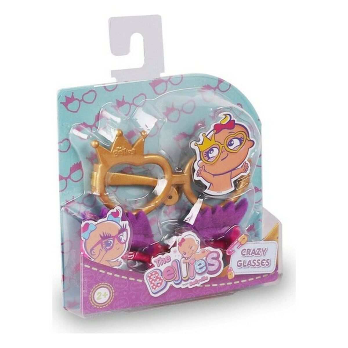 Docka tillbehör The Bellies Crazy Glasses The Bellies 700016224-Leksaker och spel, Dockor och tillbehör-The Bellies-peaceofhome.se