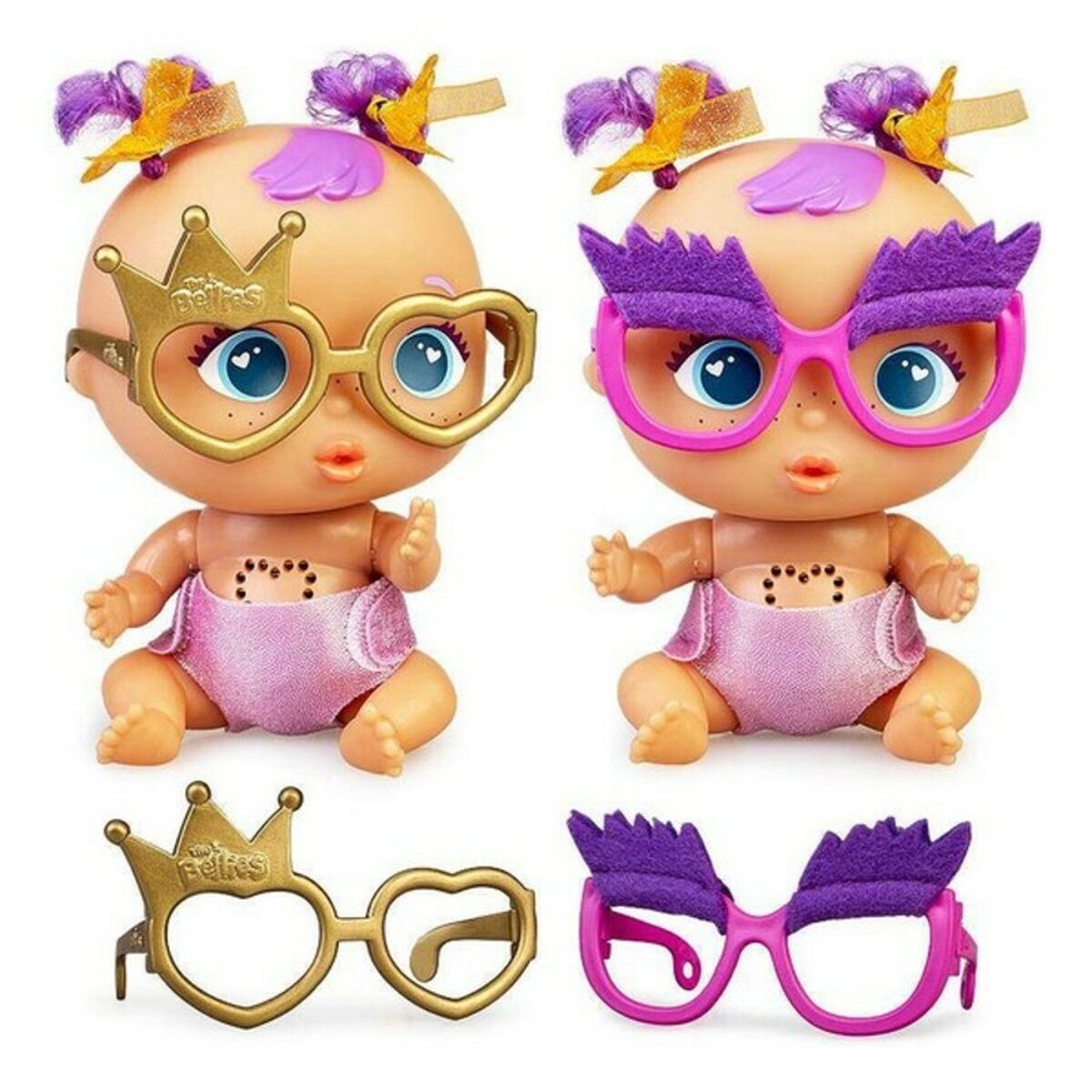 Docka tillbehör The Bellies Crazy Glasses The Bellies 700016224-Leksaker och spel, Dockor och tillbehör-The Bellies-peaceofhome.se