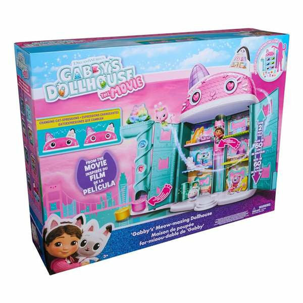 Dockhus Gabby's Dollhouse-Leksaker och spel, Dockor och tillbehör-Gabby's Dollhouse-peaceofhome.se