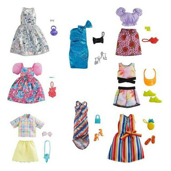Dockkläder Barbie Mattel-Leksaker och spel, Dockor och tillbehör-Mattel-peaceofhome.se
