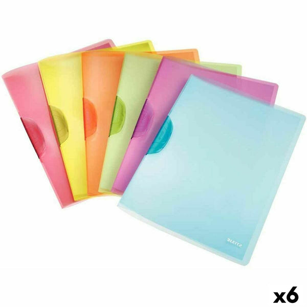Dokumentation Leitz ColorClip Rainbow Multicolour A4 (6 antal)-Kontor och Kontorsmaterial, Kontorsmaterial-Leitz-peaceofhome.se
