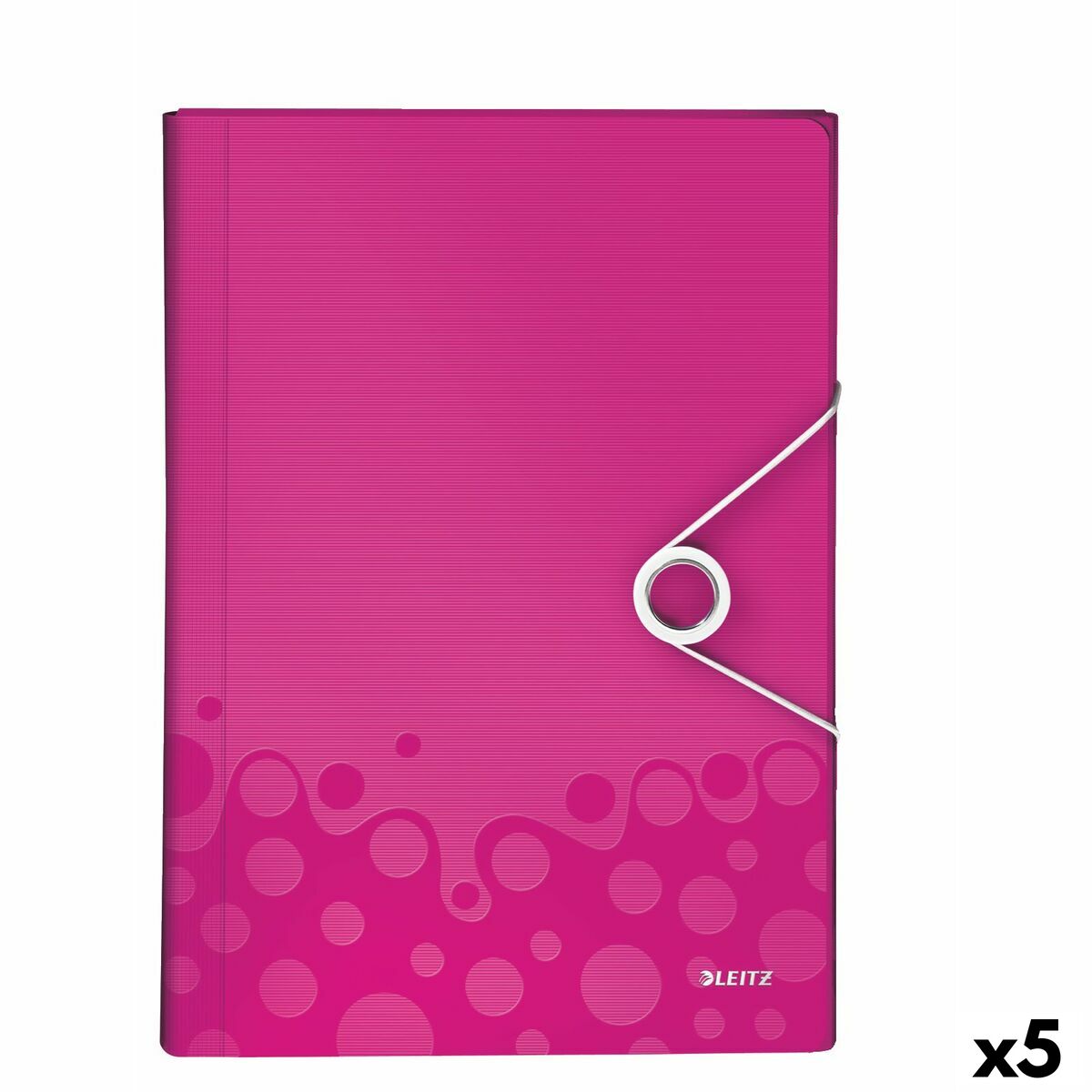 Dokumenthållare Leitz WOW Fuchsia A4 (5 antal)-Kontor och Kontorsmaterial, Kontorsmaterial-Leitz-peaceofhome.se