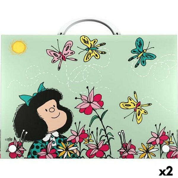 Dokumenthållare Mafalda Spring Multicolour A4 (2 antal)-Kontor och Kontorsmaterial, Kontorsmaterial-Mafalda-peaceofhome.se