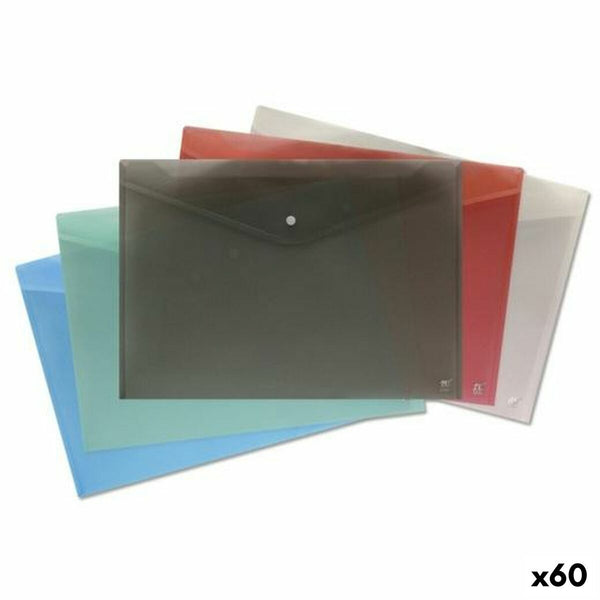 Dokumenthållare med flik Bismark Multicolour A3 polypropen (60 antal)-Kontor och Kontorsmaterial, Kontorsmaterial-Bismark-peaceofhome.se