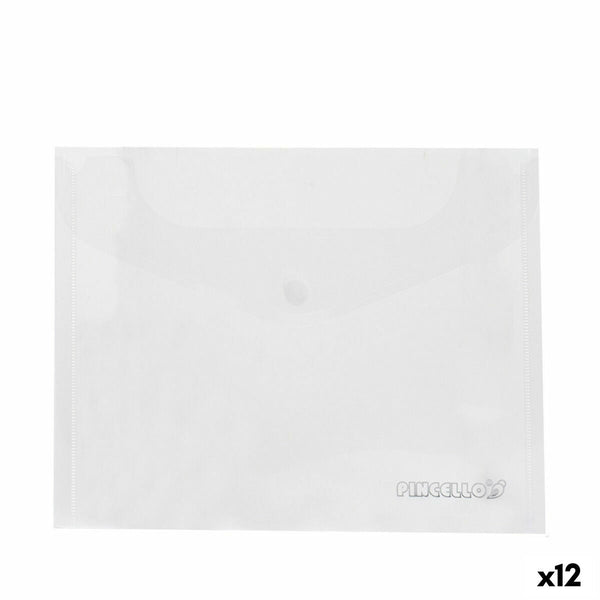 Dokumenthållare med flik Plast Transparent A5 (12 antal)-Kontor och Kontorsmaterial, Kontorsmaterial-Pincello-peaceofhome.se