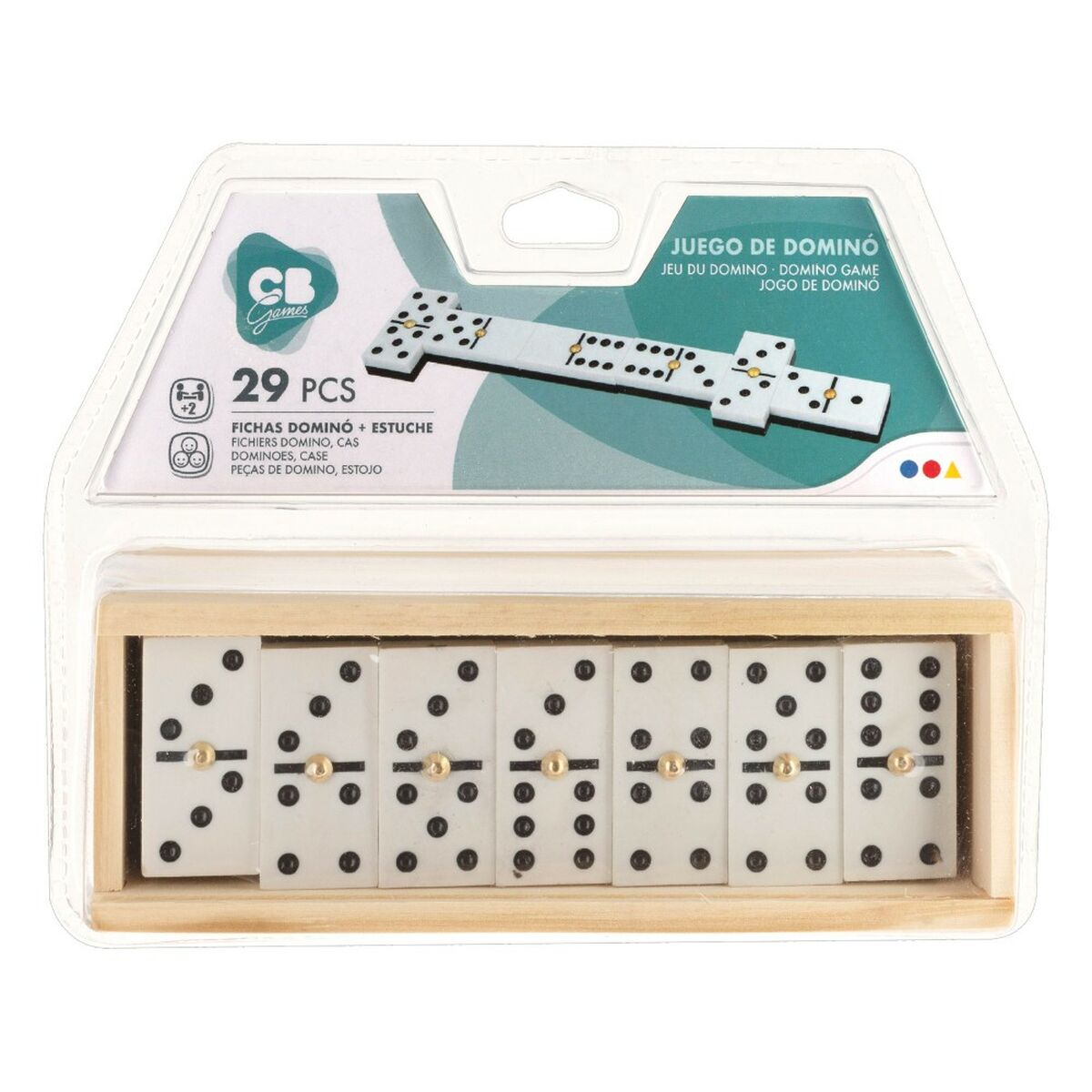 Domino Colorbaby (6 antal)-Leksaker och spel, Spel och tillbehör-Colorbaby-peaceofhome.se