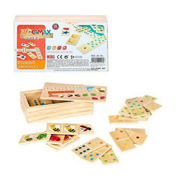 Domino Woomax 42147 28 pcs-Leksaker och spel, Spel och tillbehör-Woomax-peaceofhome.se