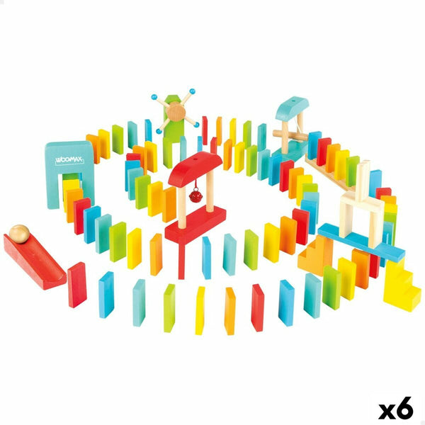 Domino Woomax (6 antal)-Leksaker och spel, Spel och tillbehör-Woomax-peaceofhome.se