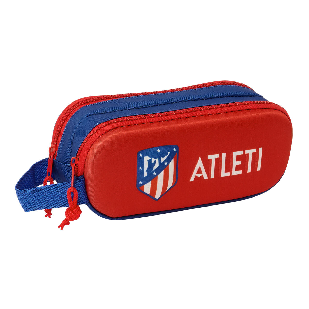 Dubbel bär-allt Atlético Madrid Röd 21 x 8 x 6 cm 3D-Kontor och Kontorsmaterial, Skol- och utbildningsmaterial-Atlético Madrid-peaceofhome.se