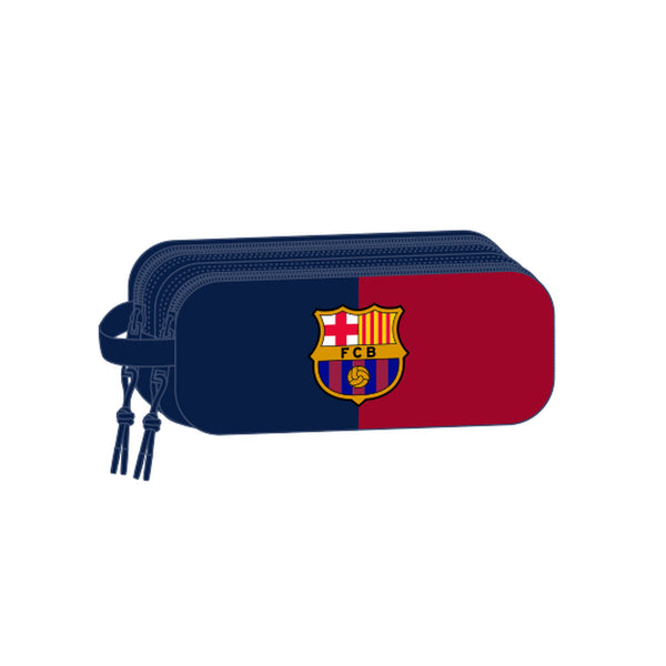 Dubbel bär-allt F.C. Barcelona Blå Rödbrun 21 x 8 x 6 cm 3D-Kontor och Kontorsmaterial, Skol- och utbildningsmaterial-F.C. Barcelona-peaceofhome.se